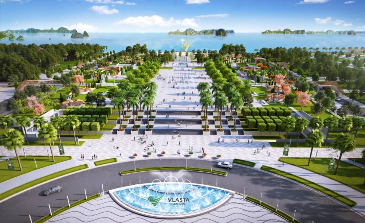 Quảng trường biển dự án Vlasta Văn Phú
